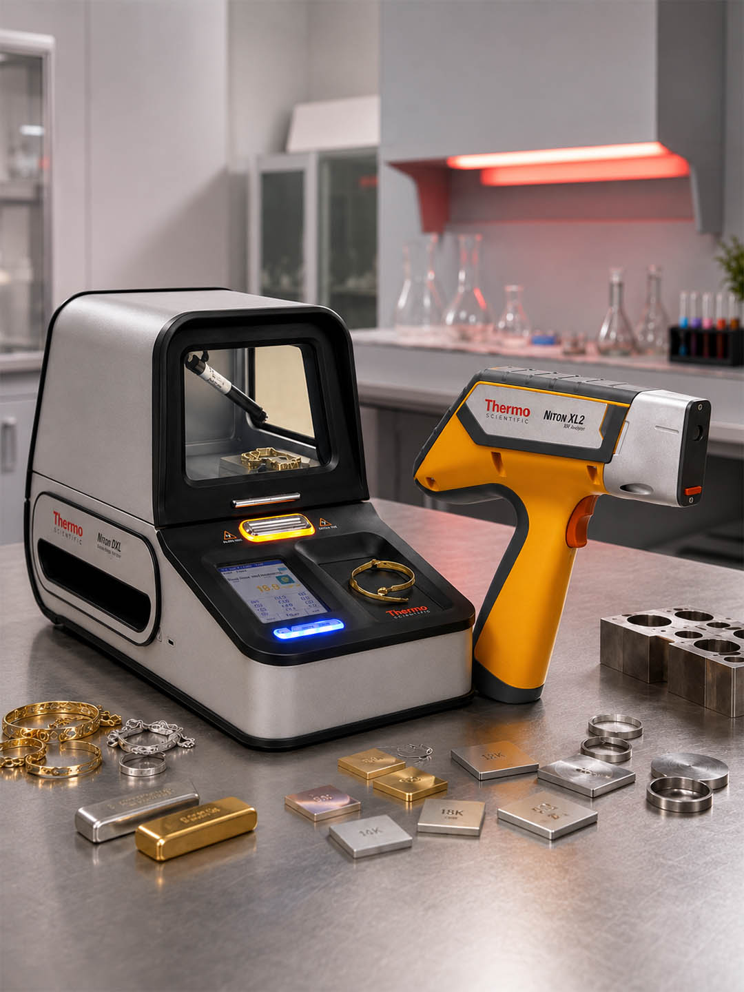 Thermo Scientific benchtop and handheld XRF analyzers