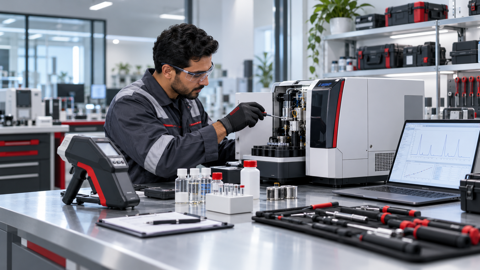 Gulf Maark technical service support for analytical instruments